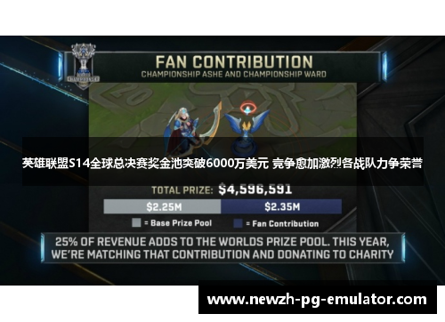 英雄联盟S14全球总决赛奖金池突破6000万美元 竞争愈加激烈各战队力争荣誉